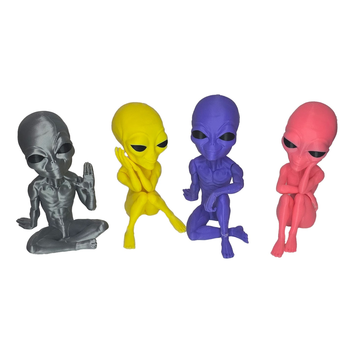 Galactic Encounters: Set of 4 Aliens